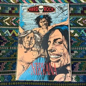 NIRVANA Comic Book- Hard💀Rock comics, first printing, rare find vintage comic.